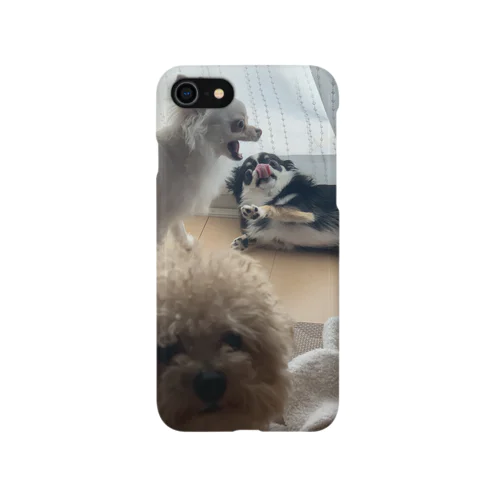 全力じゃれっこ iPhone Smartphone Case