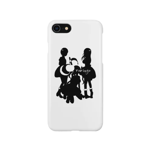 守り隊(黒ver) iPhone Smartphone Case