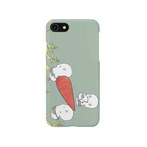 にんじんと iPhone Smartphone Case