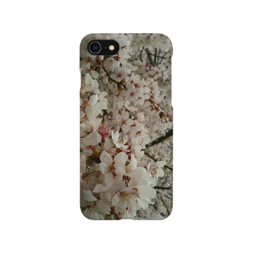 まんかいのさくら iPhone Smartphone Case