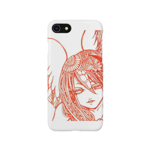緋色の天使 iPhone Smartphone Case