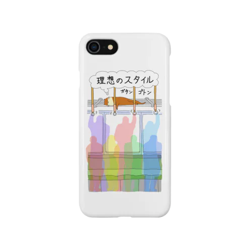電車で理想のスタイル iPhone Smartphone Case