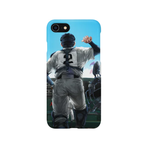 キャッチャーと甲子園 iPhone Smartphone Case