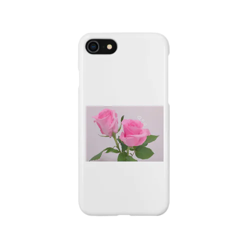 シンプルローズ 🌹 iPhone Smartphone Case