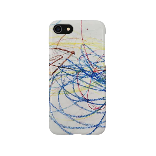 2歳児の絵 iPhone Smartphone Case