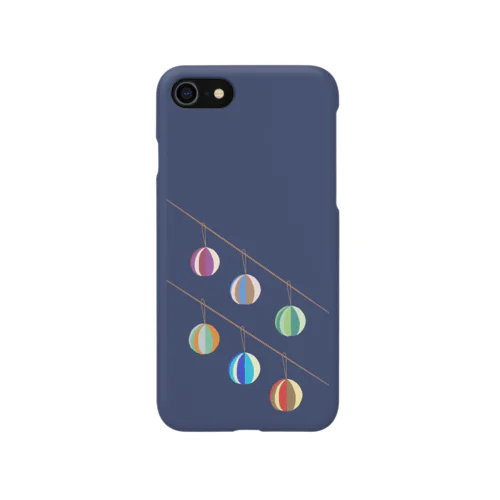 水玉飾り iPhone Smartphone Case