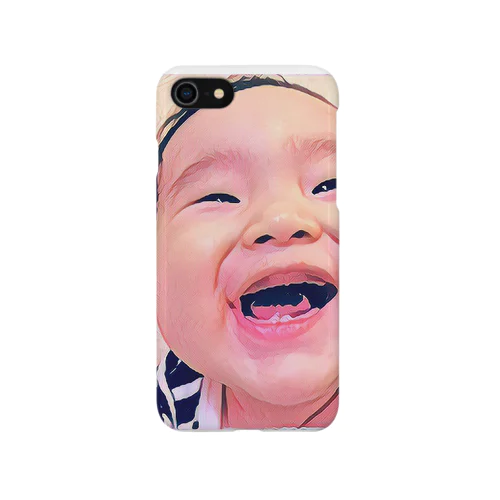 やんの笑顔 iPhone Smartphone Case