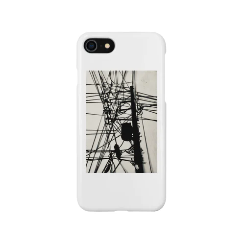 電柱 iPhone Smartphone Case