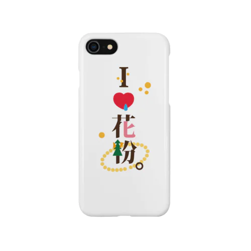 アイラブ花粉 iPhone Smartphone Case