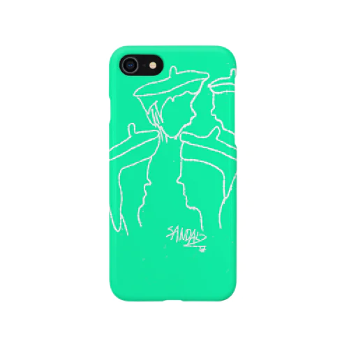 さんだるズ　しゅわしゅわメロンソーダグッズ iPhone Smartphone Case