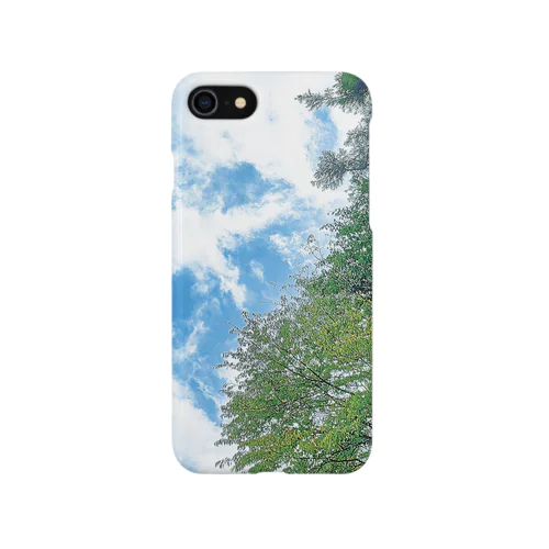 ある日見上げた空 iPhone Smartphone Case