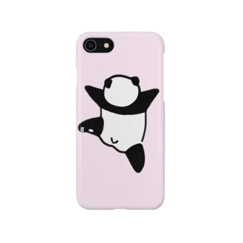 パンダがよじのぼってくる Smartphone Case