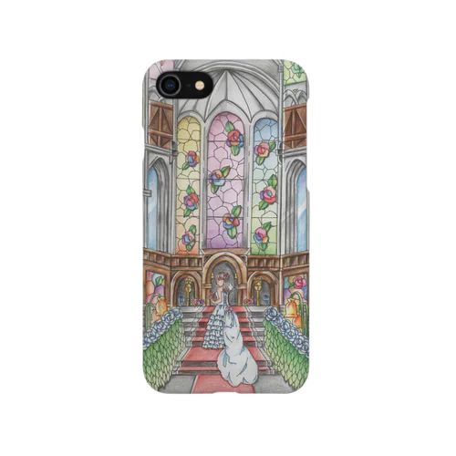 ステンドグラスとお嫁さん iPhone Smartphone Case