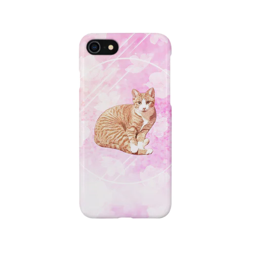 猫のエモ iPhone Smartphone Case