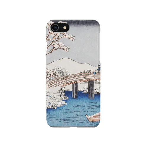 歌川広重「東海道五十三次・程ヶ谷」風景画。 iPhone Smartphone Case