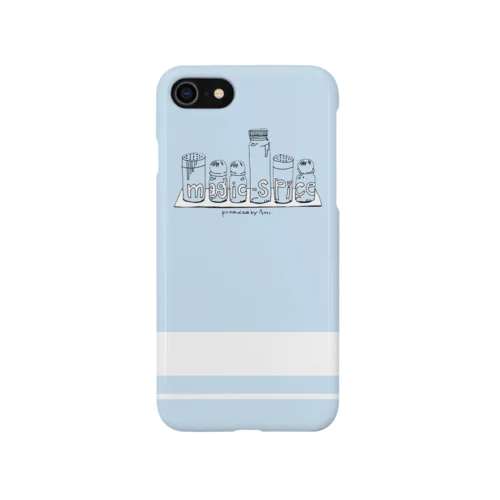 magic spice　スマホケース　Light Blue Smartphone Case