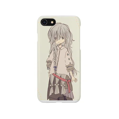 ひらひらスカートの子 iPhone Smartphone Case