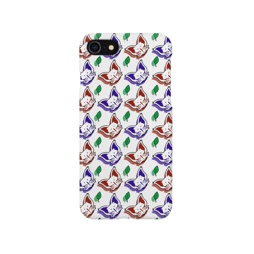 狐　スマホカバー Smartphone Case