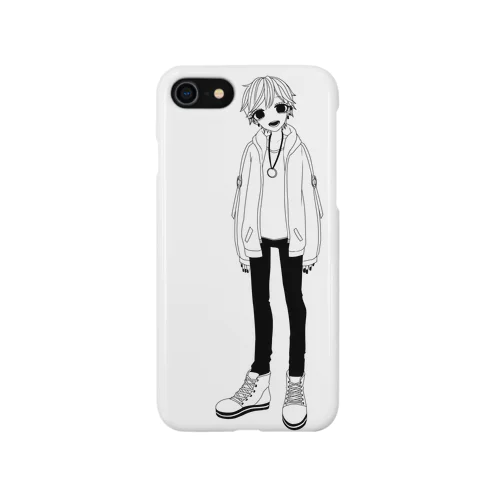 男の子　スマホケース　6/7/8 Smartphone Case