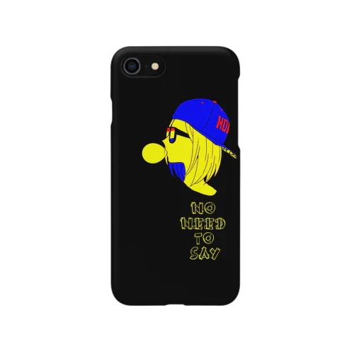 キャップとサングラス iPhone Smartphone Case