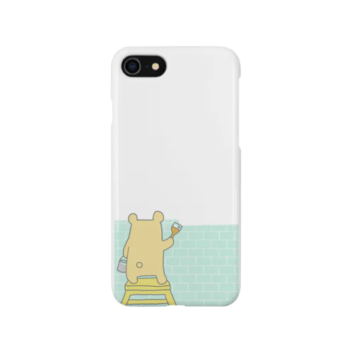 ペンキ塗りのクマ Smartphone Case