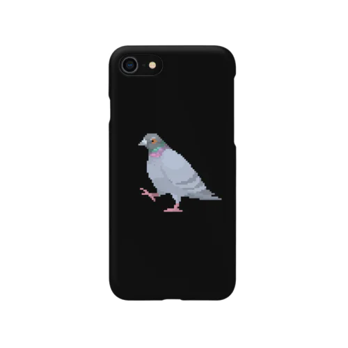 歩いてる鳩 スマホケース