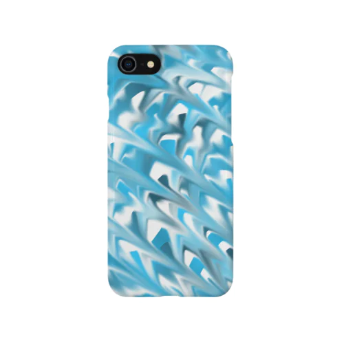 ブルー iPhone Smartphone Case