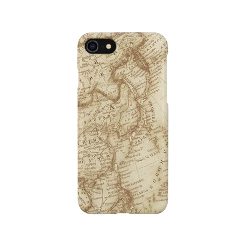 Antique Map01 iPhone Smartphone Case