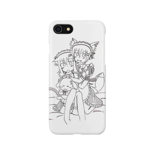 獣妹達(苺花×神子) iPhone Smartphone Case