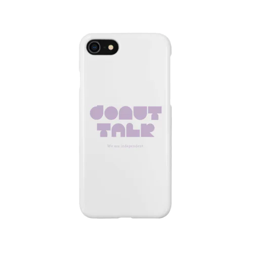 ドーナツトーク（パープルロゴ） Smartphone Case