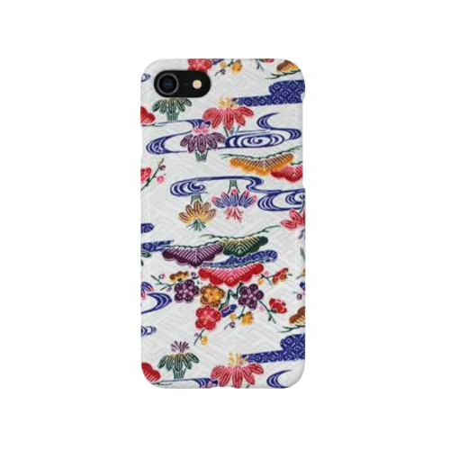 沖縄 紅型染めiPhoneケース iPhone Smartphone Case