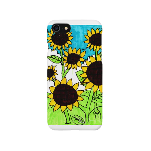 ひまわり iPhone Smartphone Case