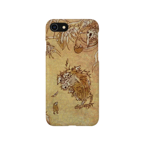 妖怪トリ（こんにちは） iPhone Smartphone Case