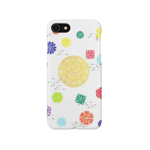 Maru ⭕ Mandala 花雲流 iPhone Smartphone Case