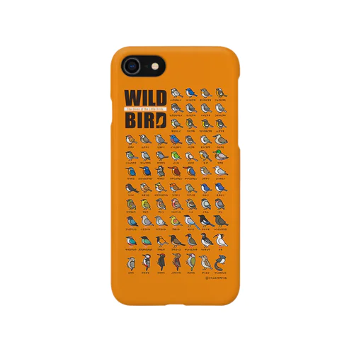 野鳥連合【橙】 iPhone Smartphone Case