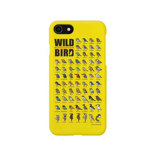野鳥連合【黄】 iPhone Smartphone Case