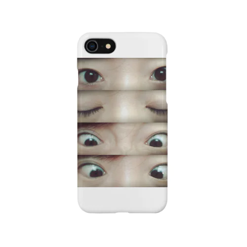 友人の目 iPhone Smartphone Case