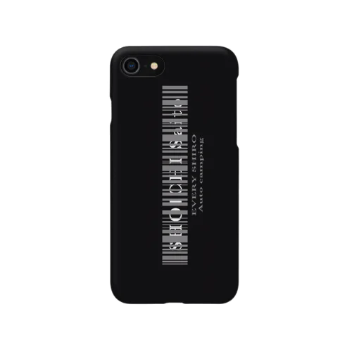 SHOICHI Saito スマートフォンケース ブラックver. (横) iPhone Smartphone Case