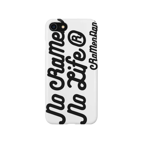  No RaMen No LiFe 白 iPhone Smartphone Case