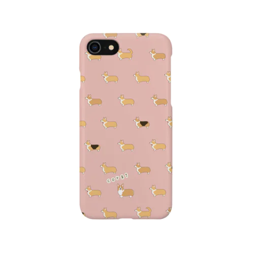 ちびコーギー　ピンク Smartphone Case