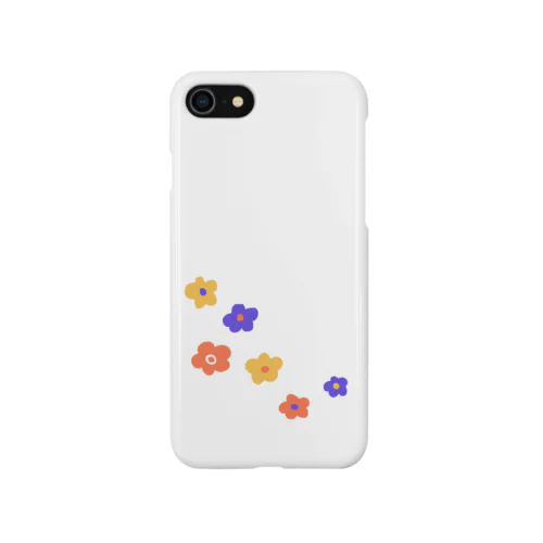 レトロフラワー iPhone Smartphone Case