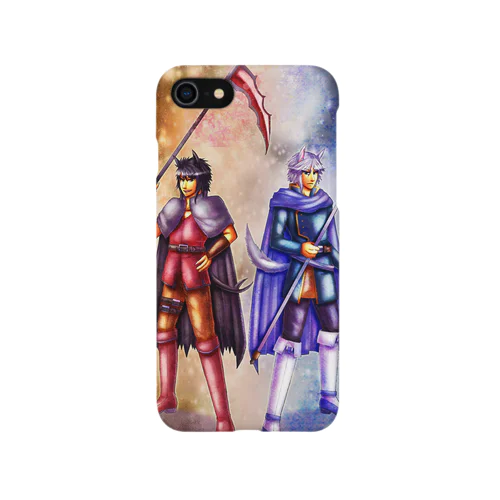 獣耳の青年 iPhone Smartphone Case