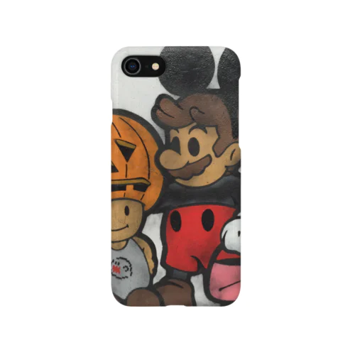 ロスの落書き iPhone Smartphone Case