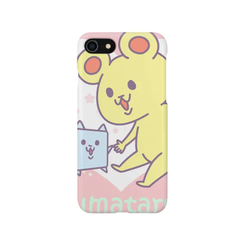 ガーリーくまたろう iPhone Smartphone Case