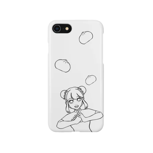 ちゃいなちゃん（白黒 Smartphone Case