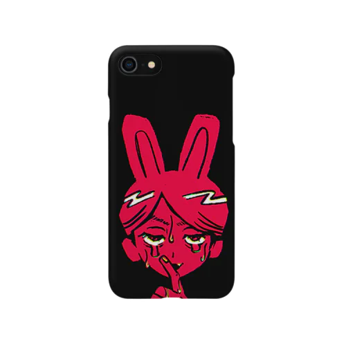 バニーはなきむし（れっど） Smartphone Case