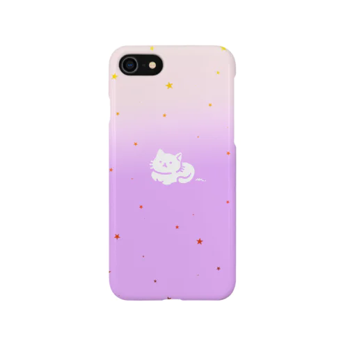 ねこ座（うす紫） Smartphone Case