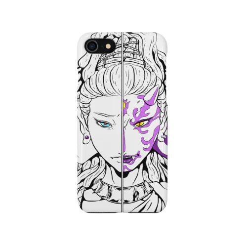 阿修羅・正邪 iPhone Smartphone Case