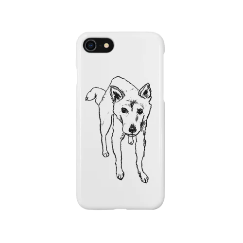 柴犬『まなざし』 iPhone Smartphone Case
