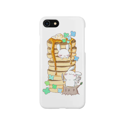 パンケーキうさぎ iPhone Smartphone Case